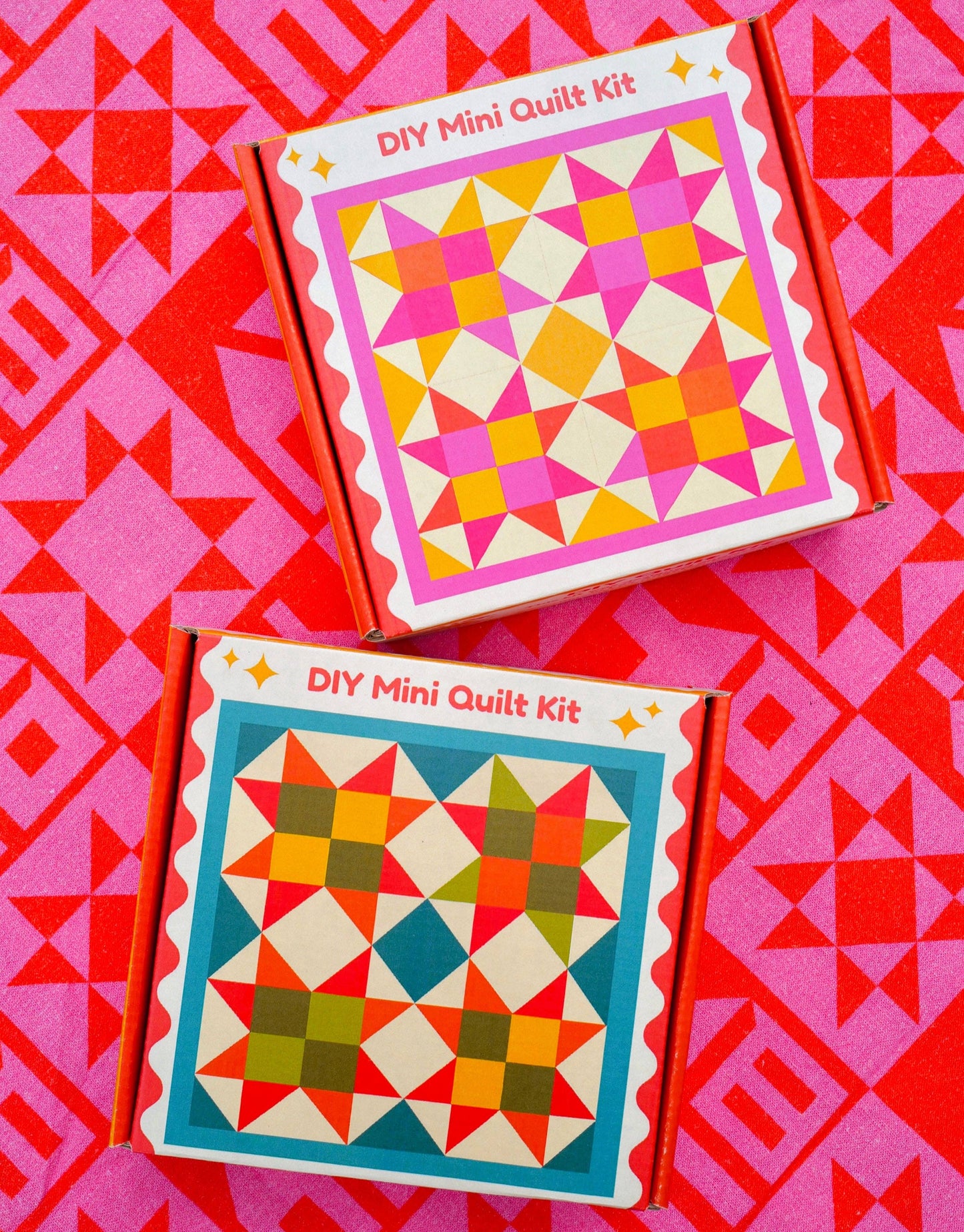 With Love by Kristy Mini Quilt Kits - Pink