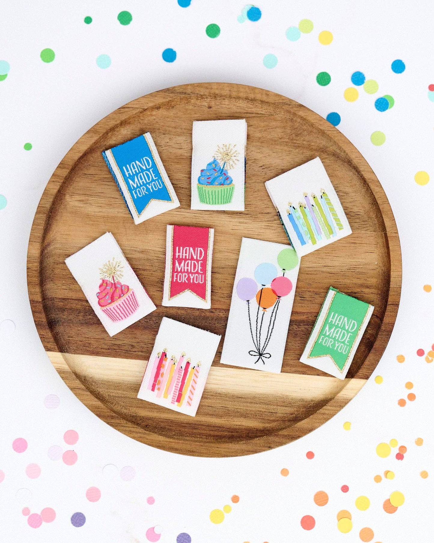 Renaissance Ribbons Happy Birthday Label Pack
