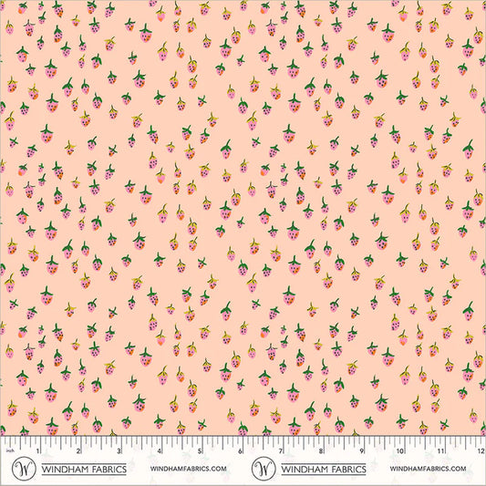 PREORDER Heather Ross Favorites Field Strawberries in Blush