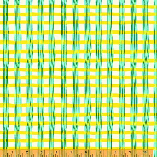 Painted Plaid in Yellow