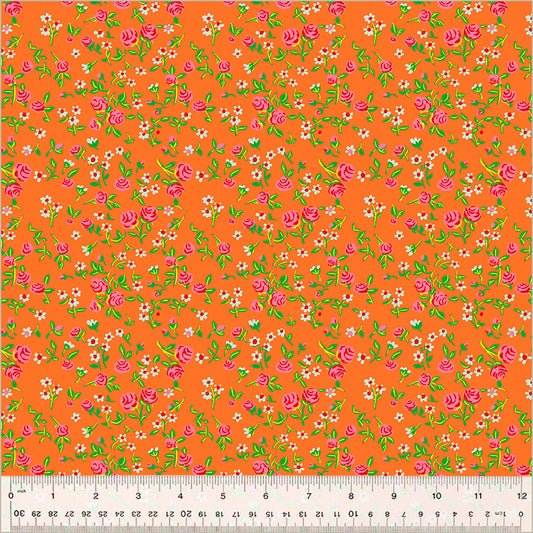 PREORDER Mousy Floral in Tangerine