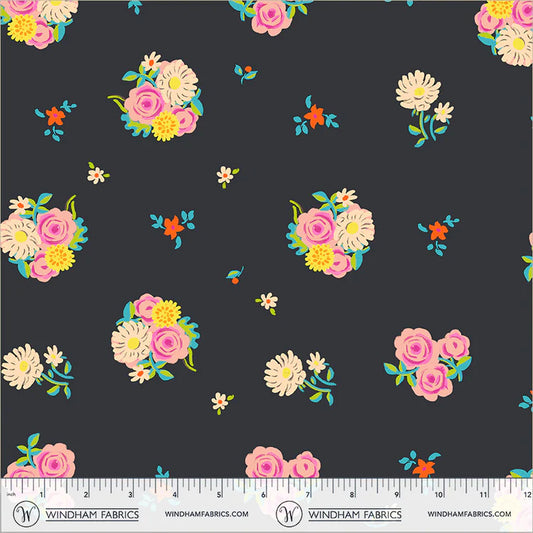 PREORDER HR Boat Race Denyse Floral in Soot
