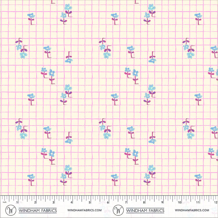 PREORDER HR Boat Race Trellis in Hot Pink