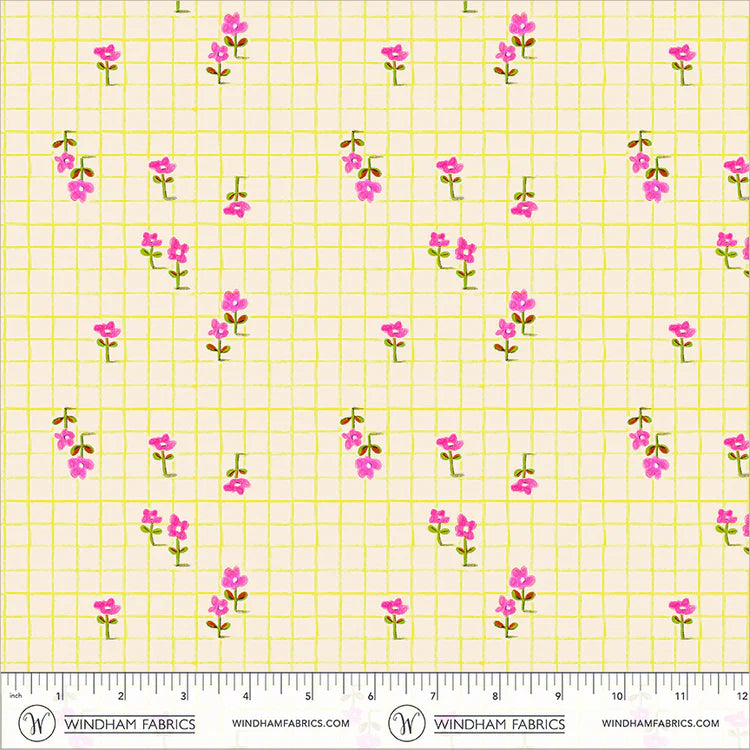 PREORDER HR Boat Race Trellis in Yellow
