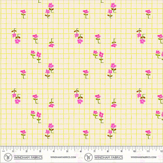 PREORDER HR Boat Race Trellis in Yellow