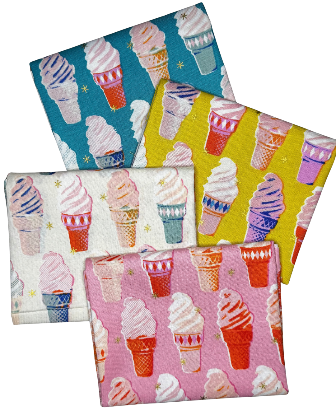 Ice Cream Fat Quarter Bundle