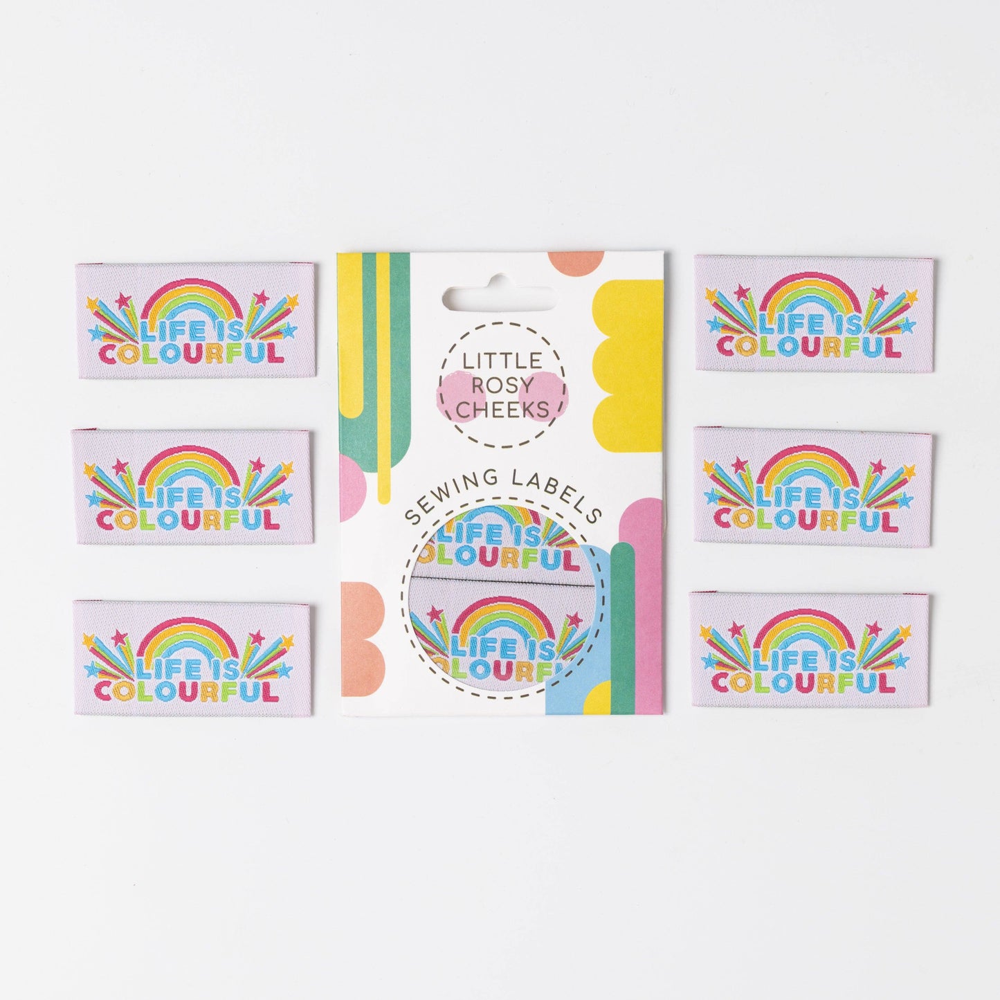 Little Rosy Cheeks- Life is Colorful Labels