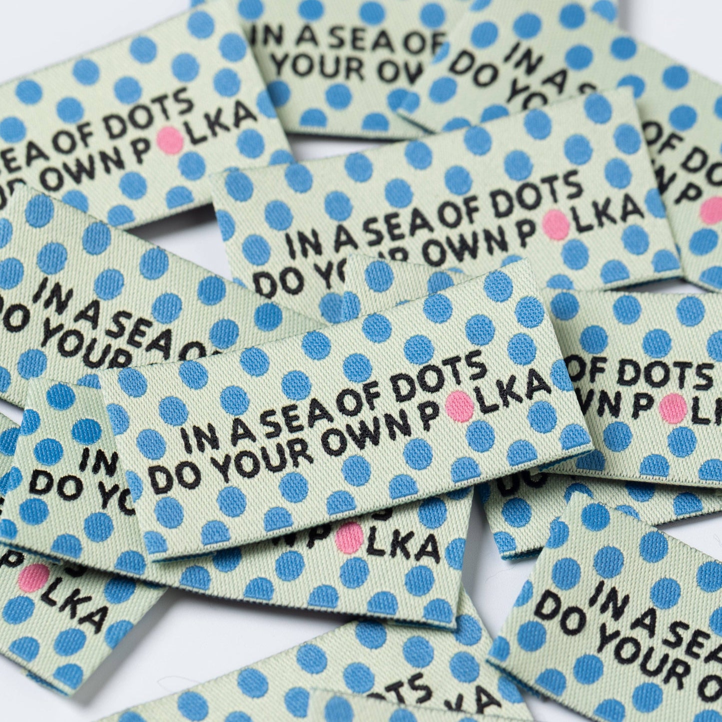 Little Rosy Cheeks- Sea of Dots Labels