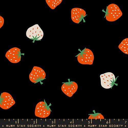 PREORDER Strawberries Strawberry Toss in Black