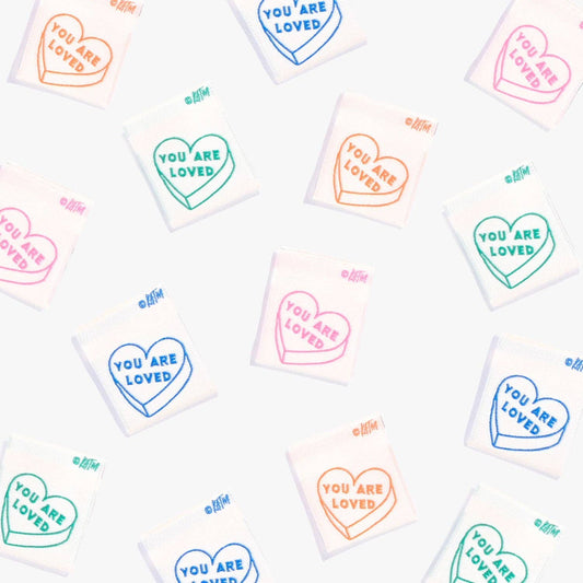 Kylie And The Machine- You Are Loved Woven Labels