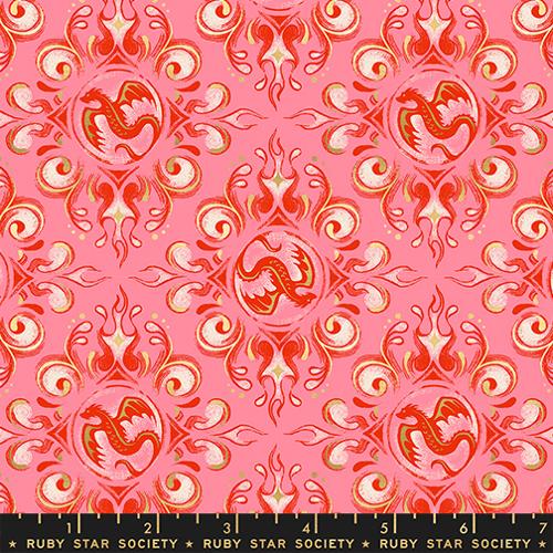 PREORDER RSS Fireglow Emblem in Metallic Dark Ruby