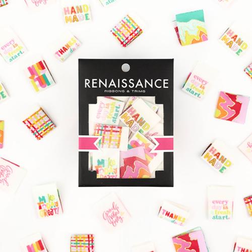 Renaissance Ribbons Good Vibes Label Pack