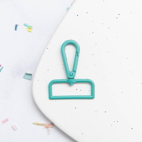 Swivel Snap Hook in Turquoise - 1.5"