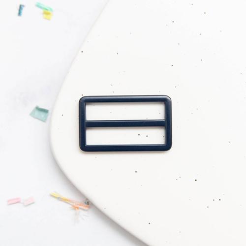 Tri Glide Buckle in Navy- 1.5"