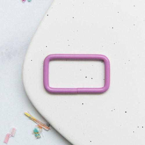 Rectangle Ring in Sugar Plum - 1.5"