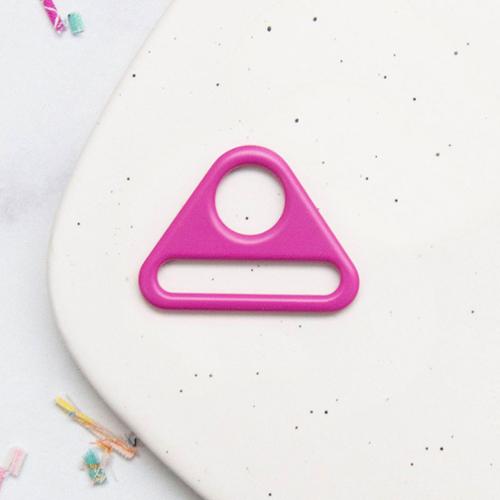 Triangle Ring in Purple- 1.5"