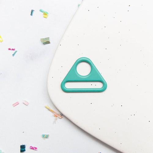 Triangle Ring in Turquoise - 1.5"