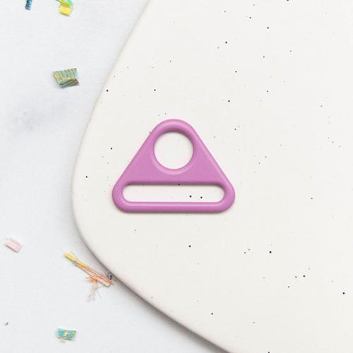 Triangle Ring in Sugar Plum - 1.5"