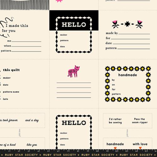 PREORDER RSS 1-800-Calico Thanks I Made This Panel Black