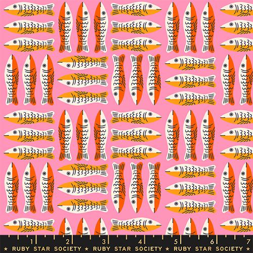 PREORDER RSS 1-800-Calico Little Sardines in Lucky Pink