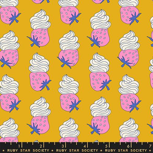 PREORDER RSS Sugar Cone 2 Strawberry Whip in Goldenrod