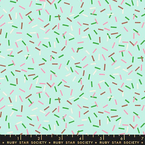 PREORDER RSS Sugar Cone 2 Rainbow Sprinkles in Mint