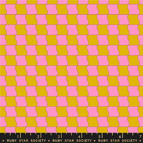 PREORDER RSS Sugar Cone 2 Wavy Check in Goldenrod