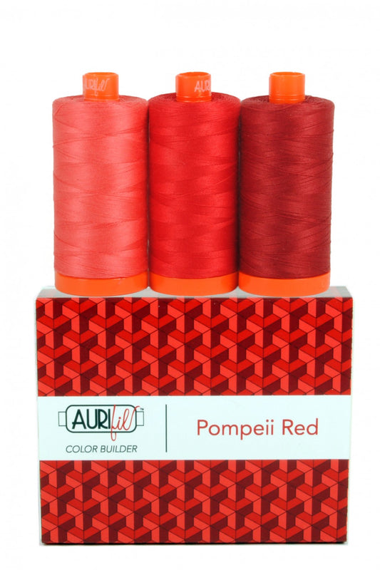 Aurifil Color Builder - Pompeii Red