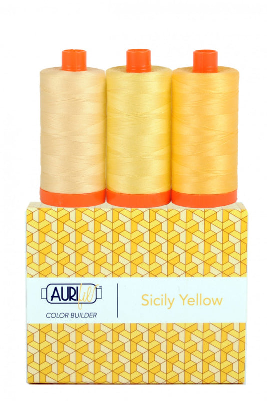 Aurifil Color Builder - Sicily Yellow