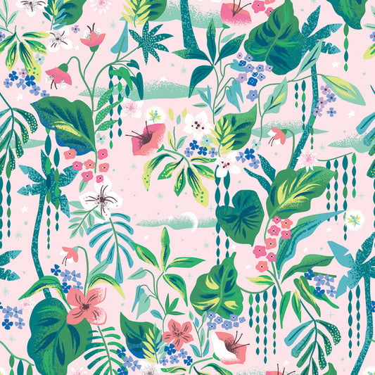 PREORDER Forever Neverland Tropical Floral in Pink