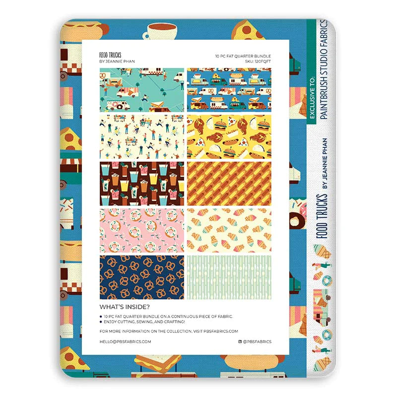 Food Truck Fat Quarter Bundle