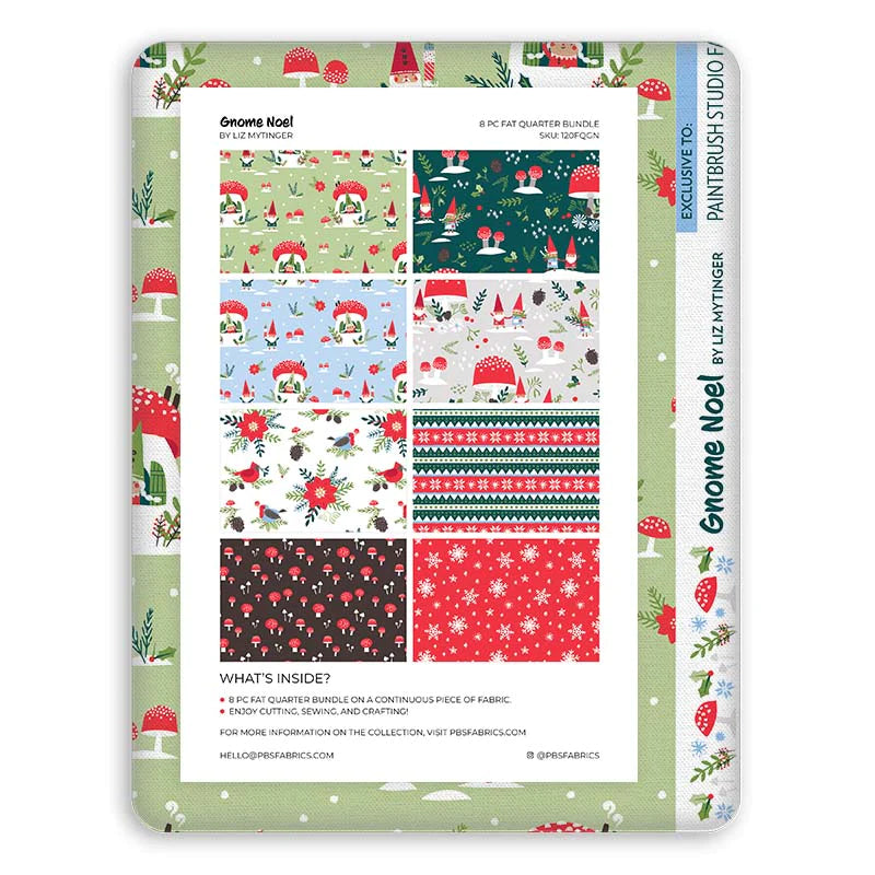 Gnome Noel Fat Quarter Bundle