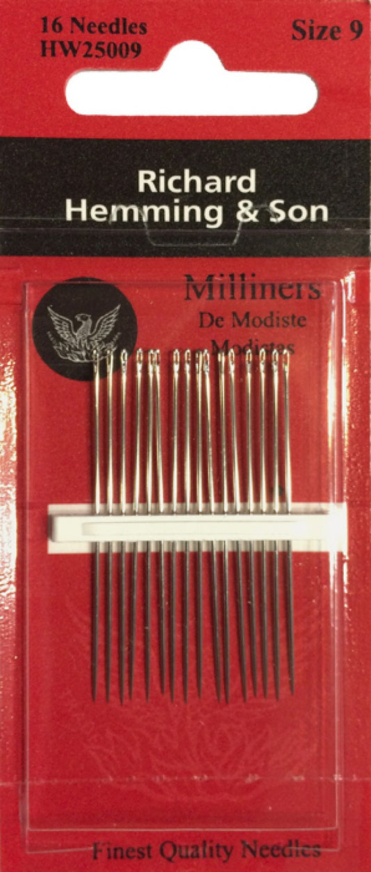Milliners / Straw Needles Size 9