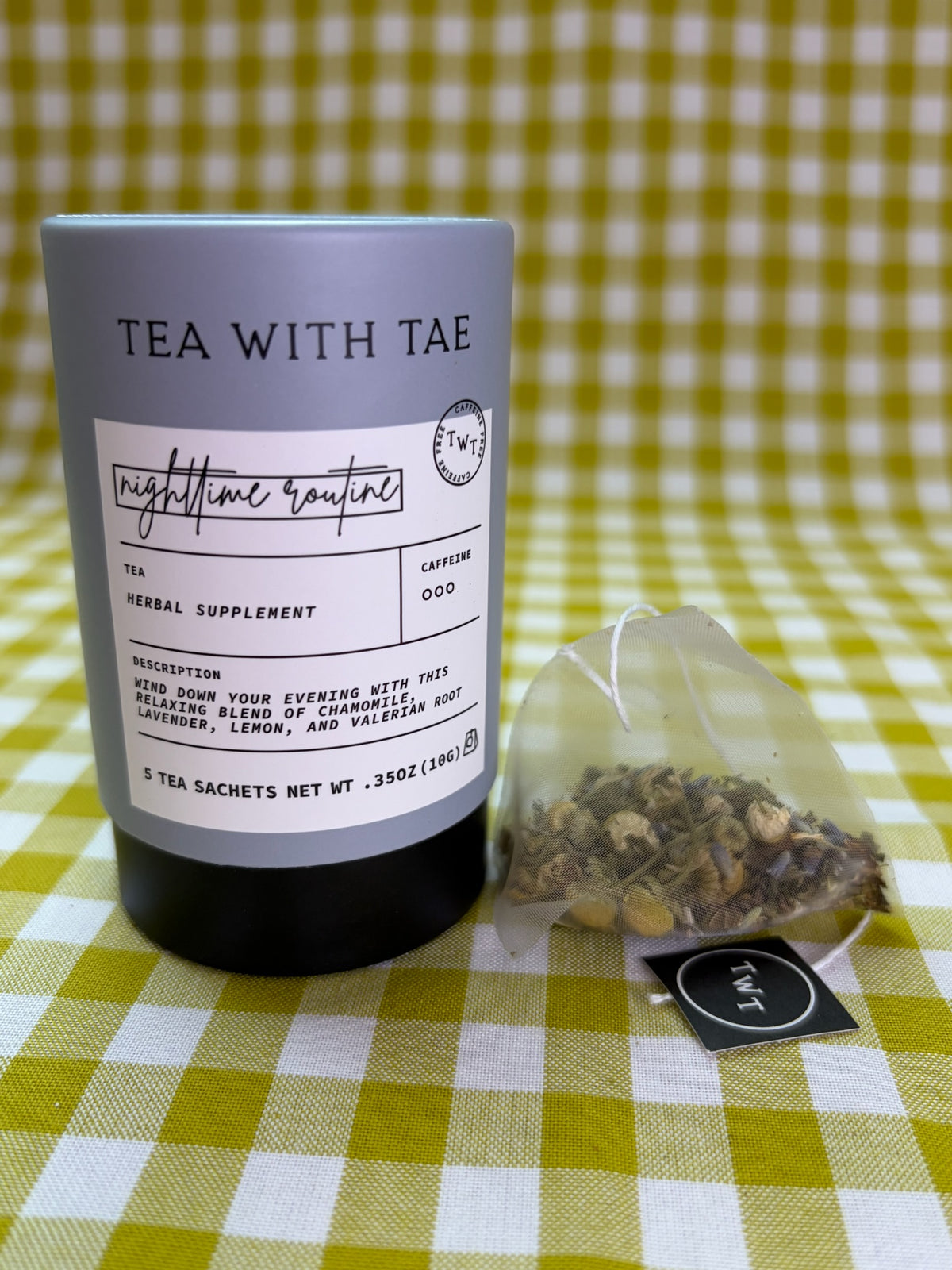 Tea with Tae Mini Tube: Nighttime Routine