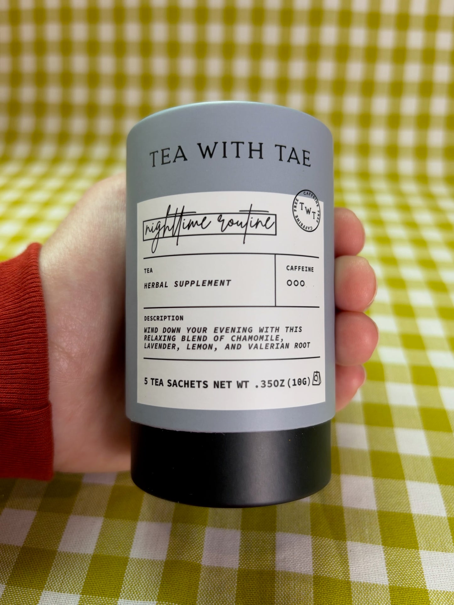 Tea with Tae Mini Tube: Nighttime Routine