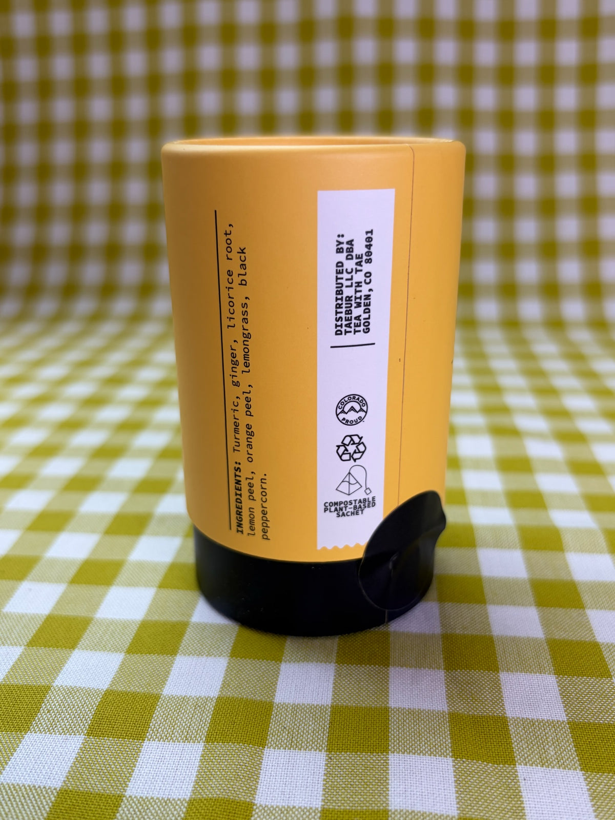 Tea with Tae Mini Tube: Turmeric Ginger