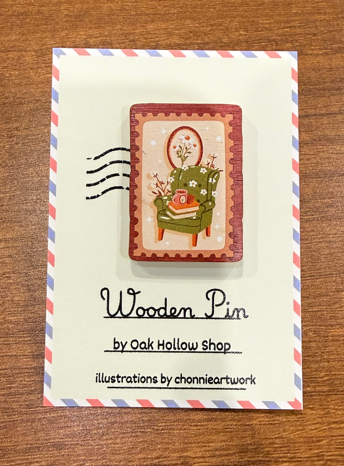 Cozy Wooden Pin Set