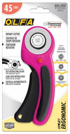 Olfa 45mm Rotary Cutter Magenta