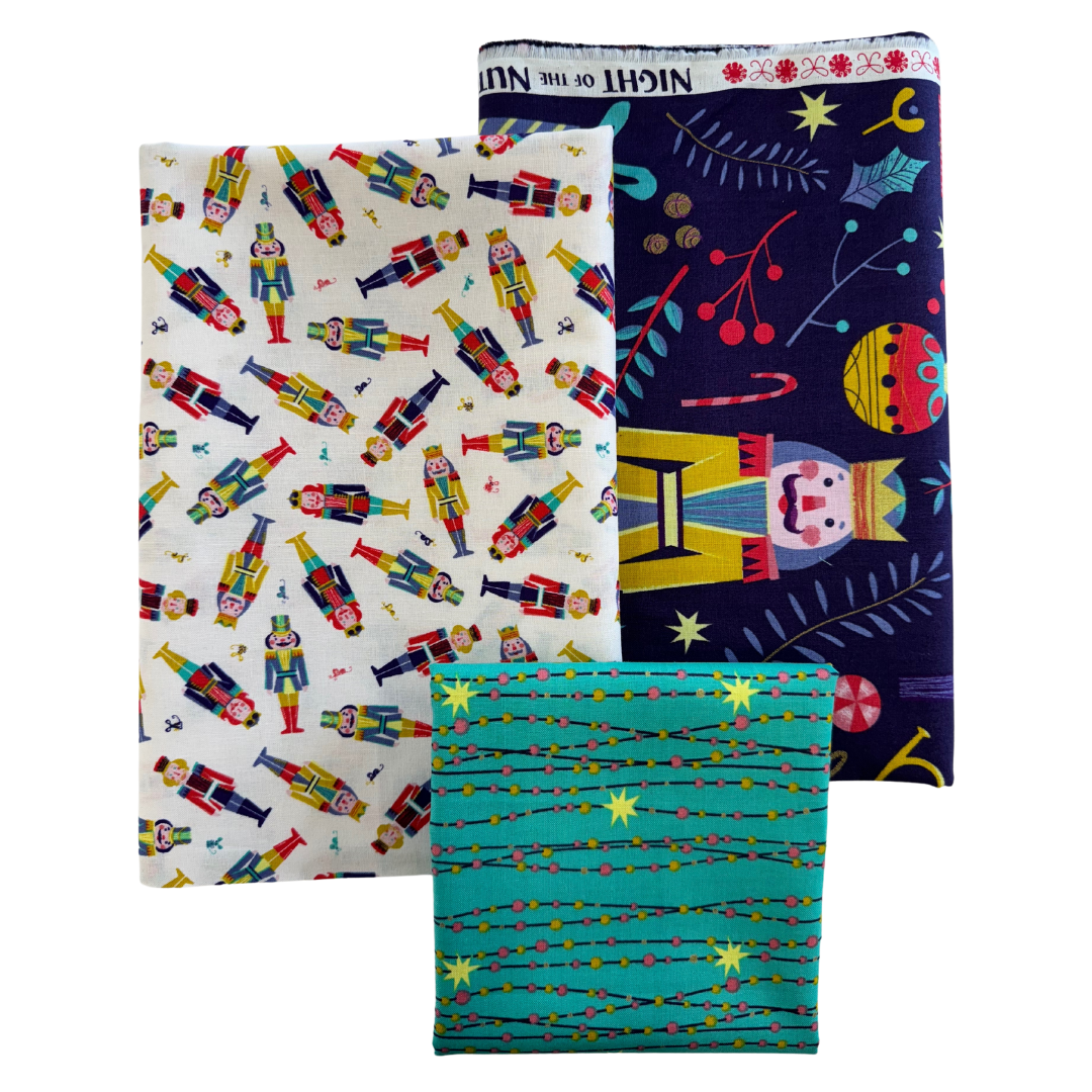 Nutcracker Wholecloth Quilt Kit