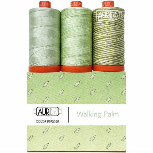 Aurifil Color Builder - Walking Palm