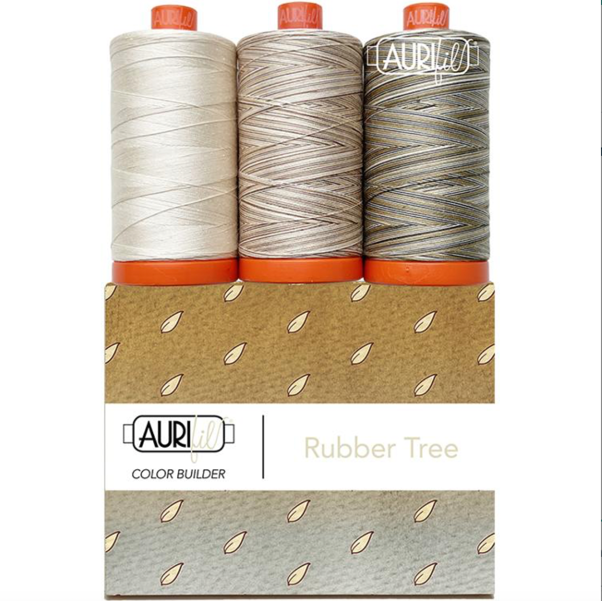 Aurifil Color Builder - Rubber Tree