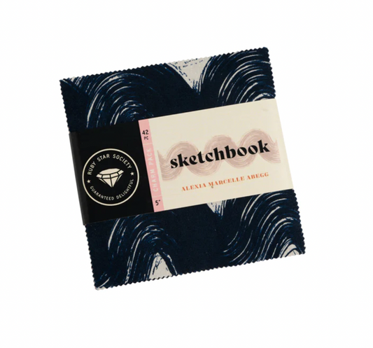 Sketchbook Charm Pack