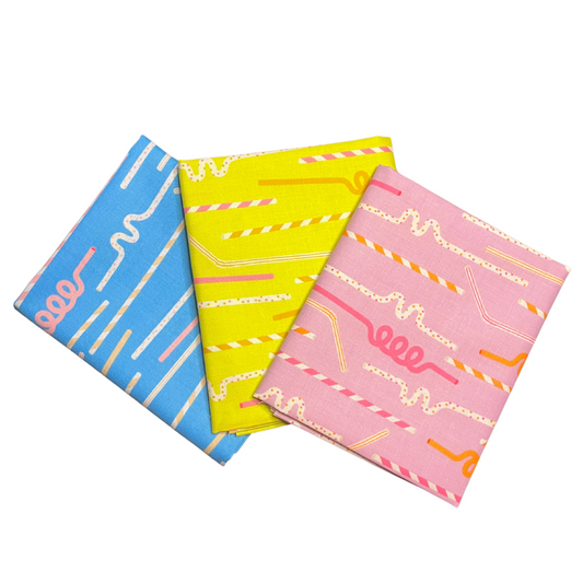 Silly Straws Fat Quarter Bundle