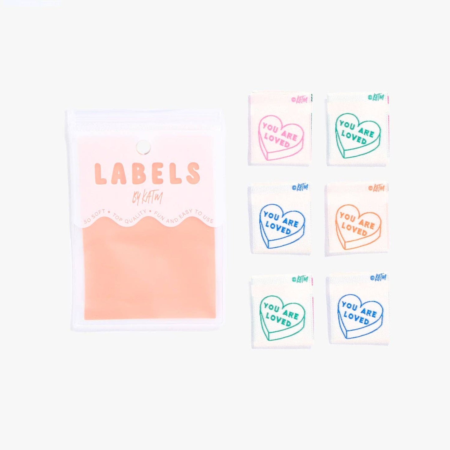 Kylie And The Machine- You Are Loved Woven Labels