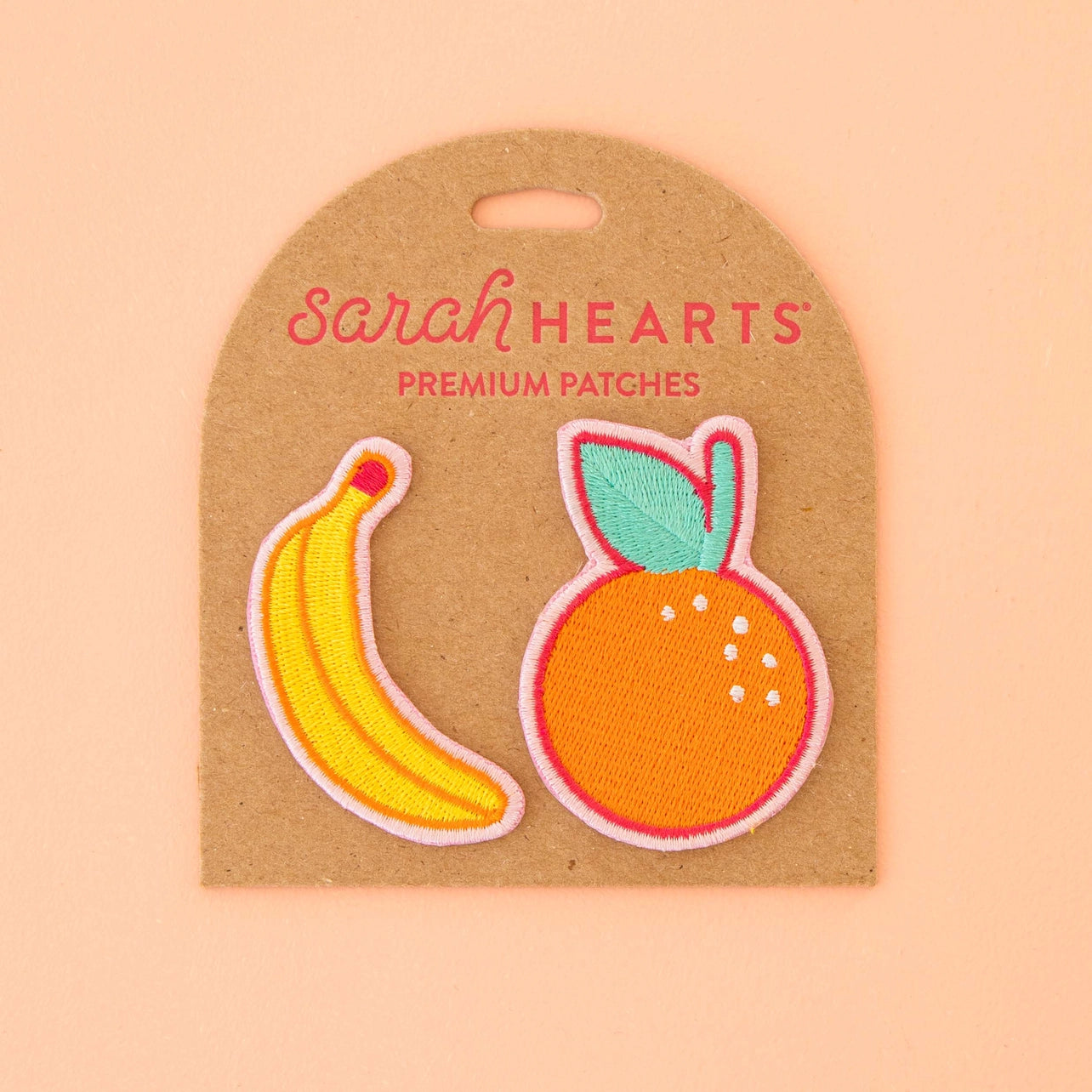 Banana & Orange Embroidery Patch