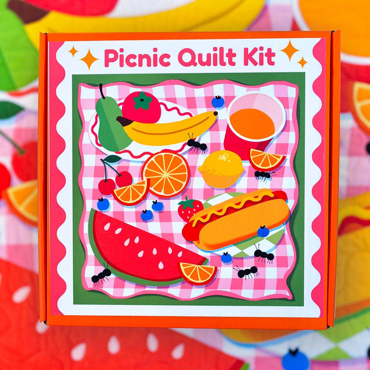 With Love by Kristy Picnic Quilt Kit