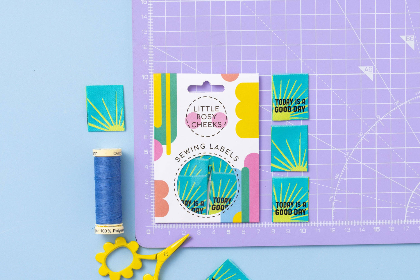 Little Rosy Cheeks- Today is a Good Day Labels