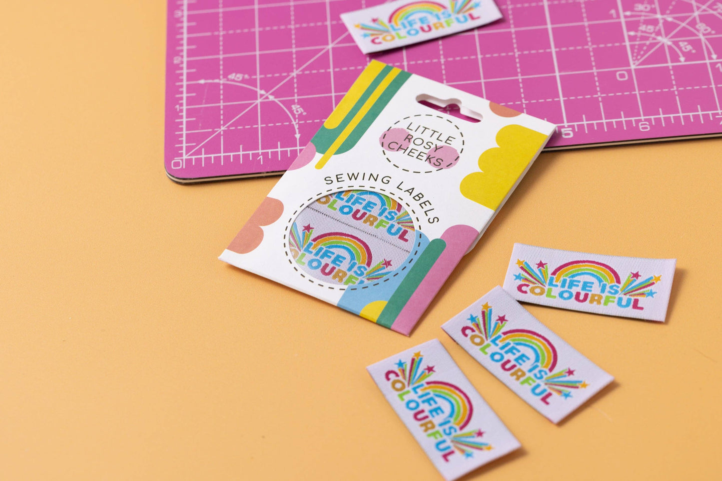 Little Rosy Cheeks- Life is Colorful Labels