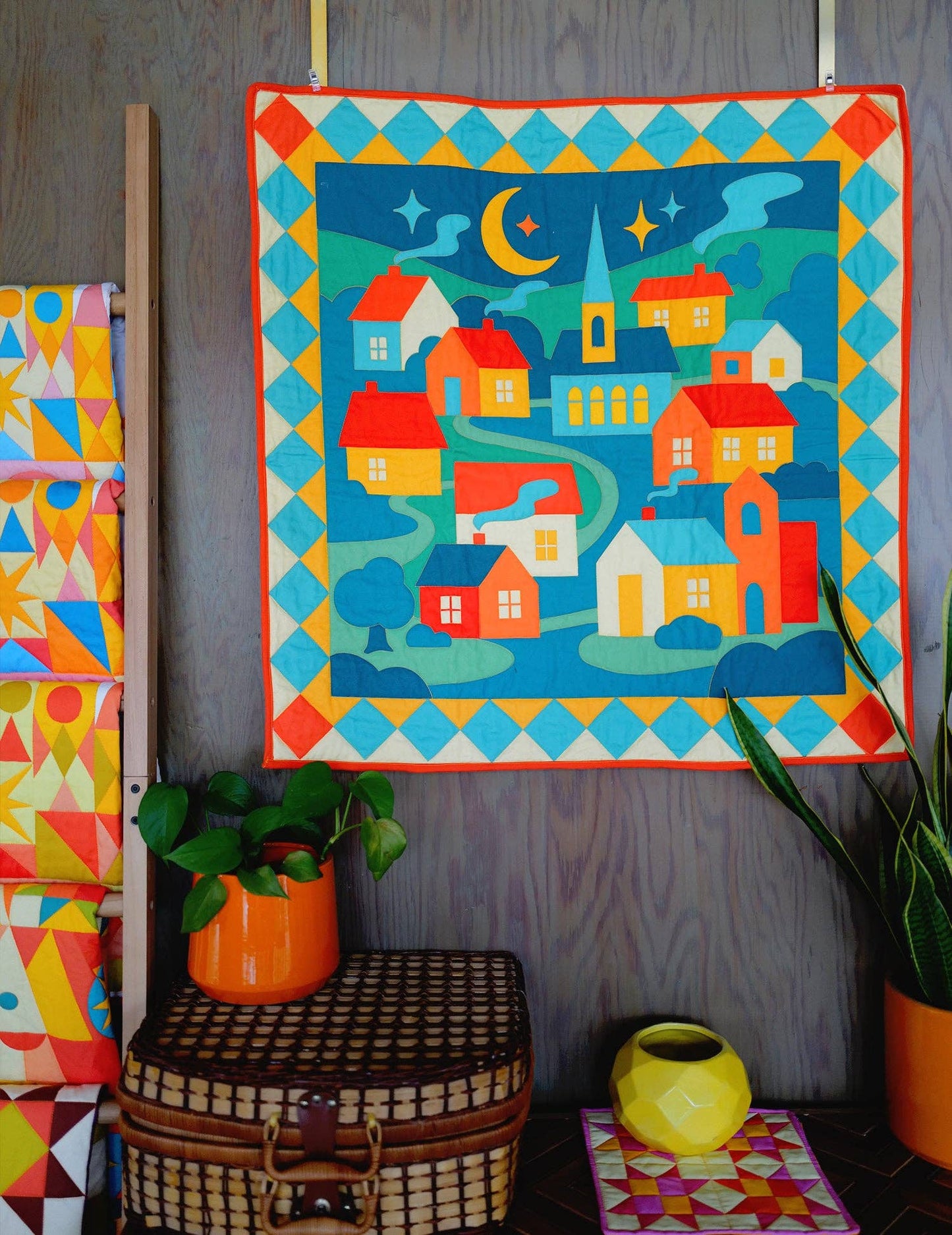 With Love by Kristy Silent Night Beginner Whole Cloth Quilt Kit - Sewing Kit